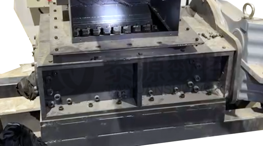 Moduláris vasforgács -zúzó Nagy szilárdságú zúzó a chiphez